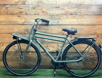 Batavus transport stadsfiets, metalgrijs, 28" - tweedehands
