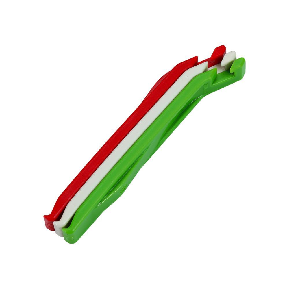 Leva Gomme Easylift 3 Pz Rosso Bianco Verde 2/3