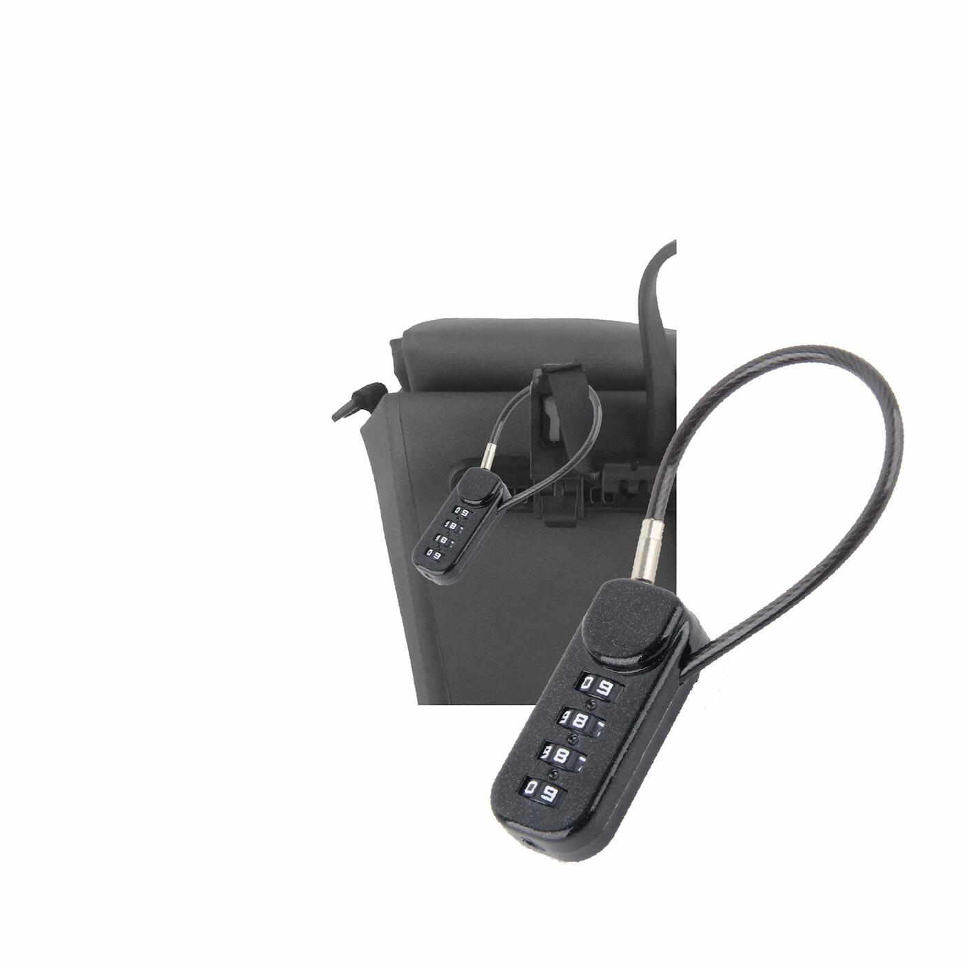 Voltano Luxe Fietstas Slot - Hangslot / Cijferslot - Zwart 4/7
