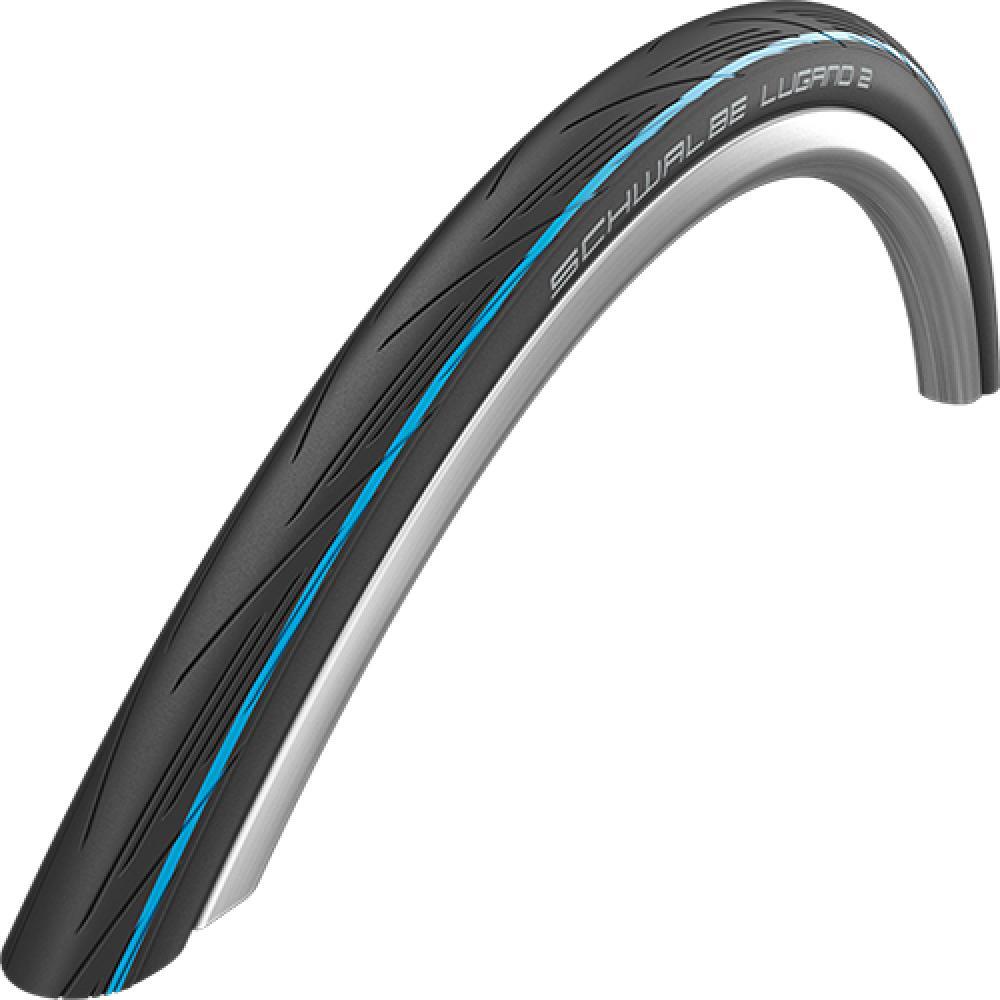 Lugano II pneu pliant - 25-622 (700x25C) - KevlarGuard - bande bleue non emballé 2/2