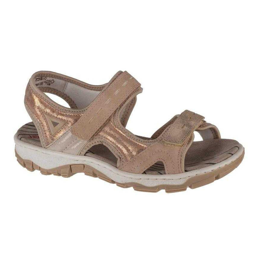 Womens/Ladies Open Toe Sandals (Pink)