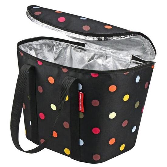 Sac isotherme pour panier de guidon KLICKfix, dots