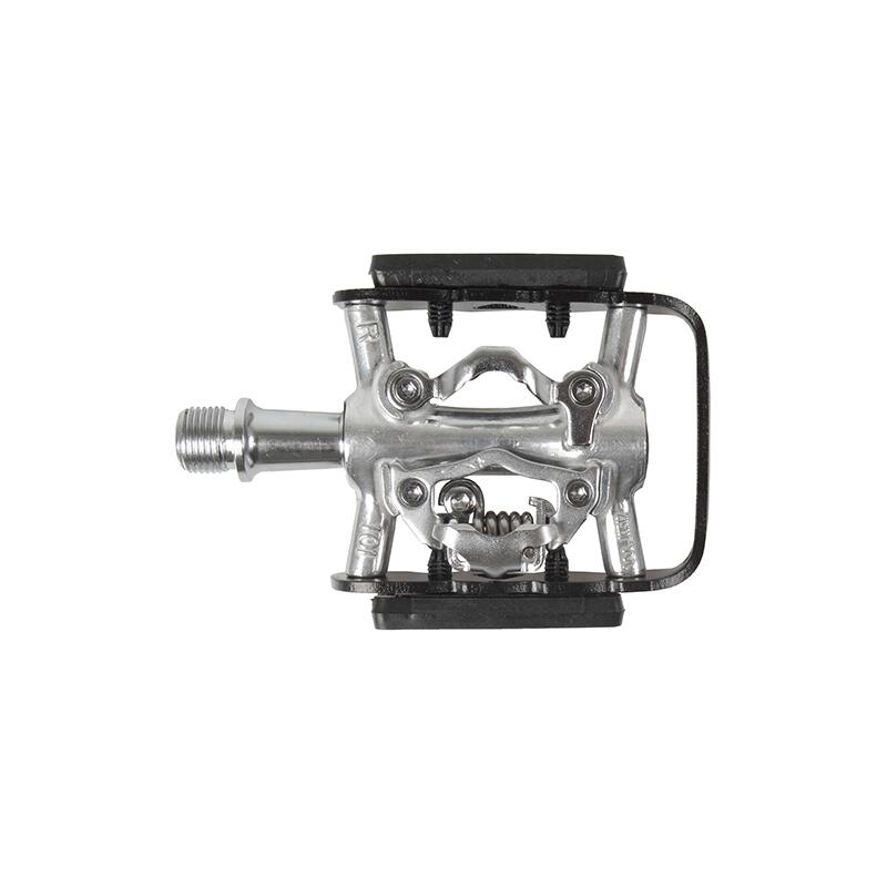 M-Wave Pedal Duo Peasy schwarz Shimano SPD 4/5