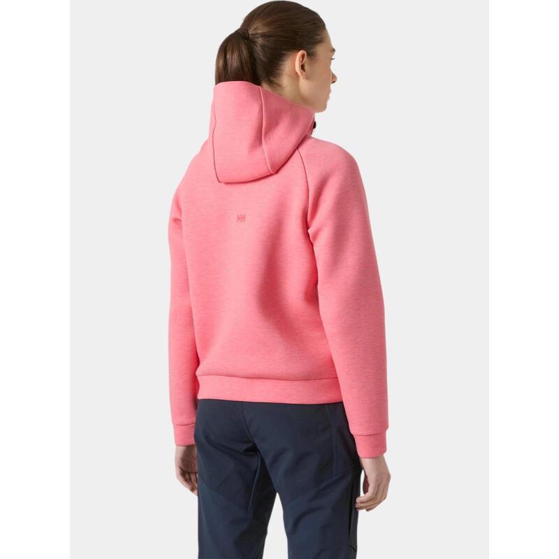 Pulover cu gluga W Hp Ocean Fz Short Jacket femei