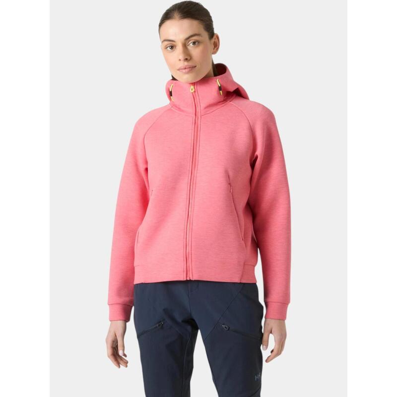 Pulover cu gluga W Hp Ocean Fz Short Jacket femei