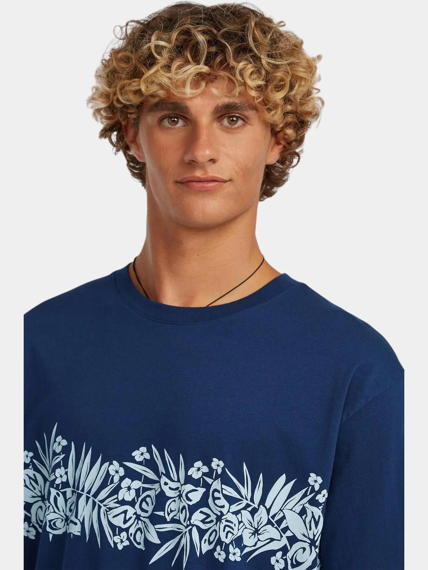 Férfi rövid ujjú póló O'Neill Uni Flower T-Shirt 4/7