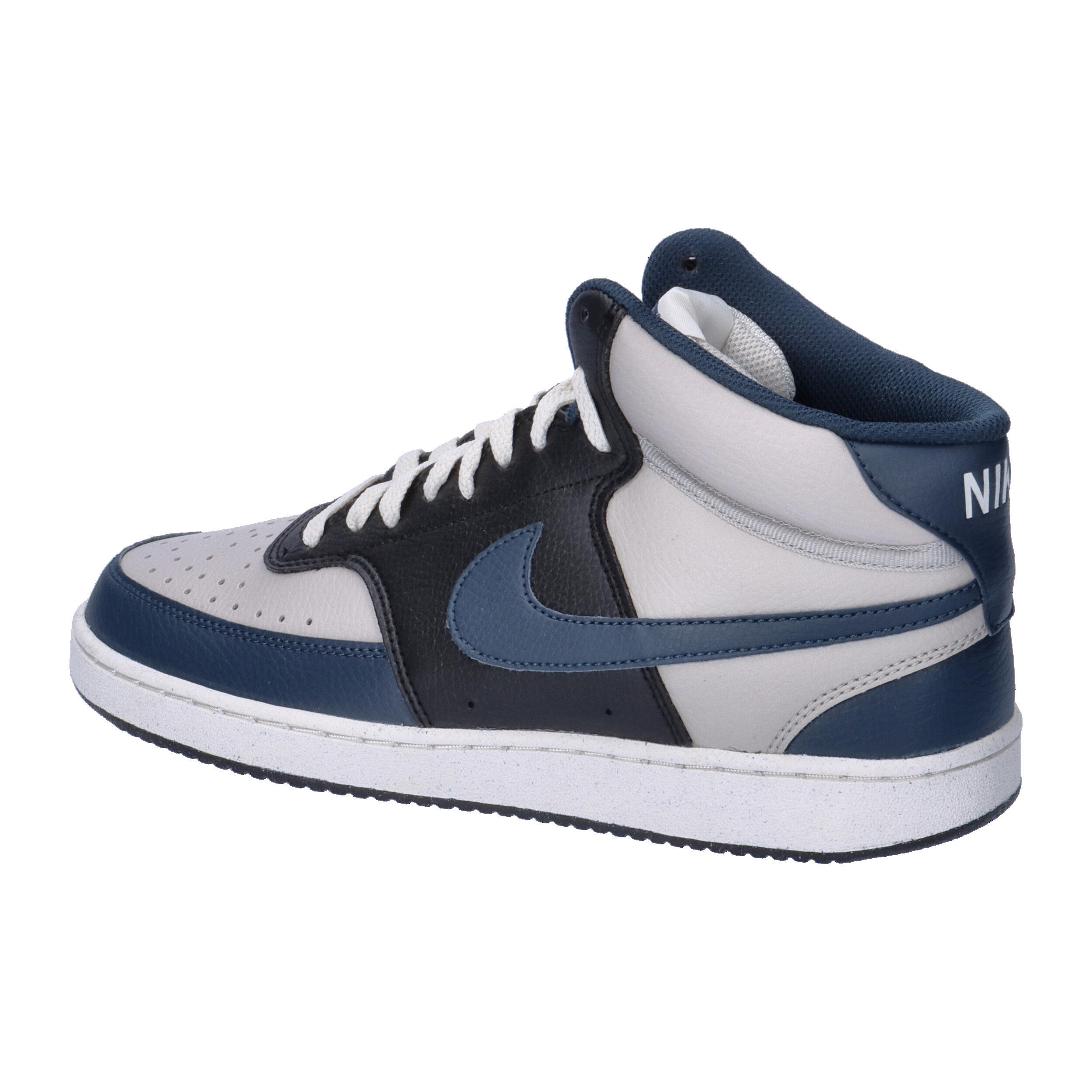 Sapatilhas Homem Nike Court Vision Mid Next Nature Cinzento 3/7