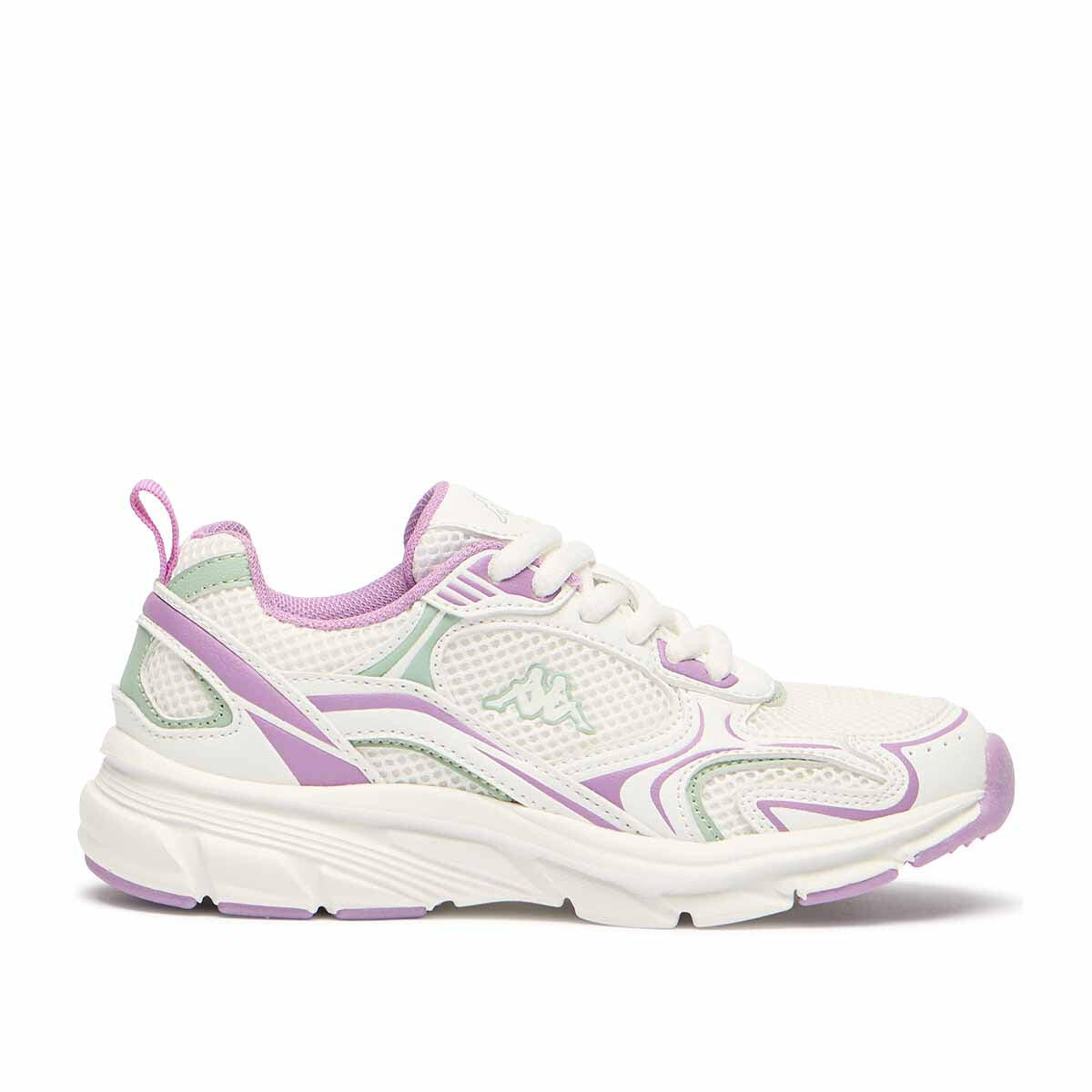 Baskets fille LOGO MYGIDO blanc 1/6