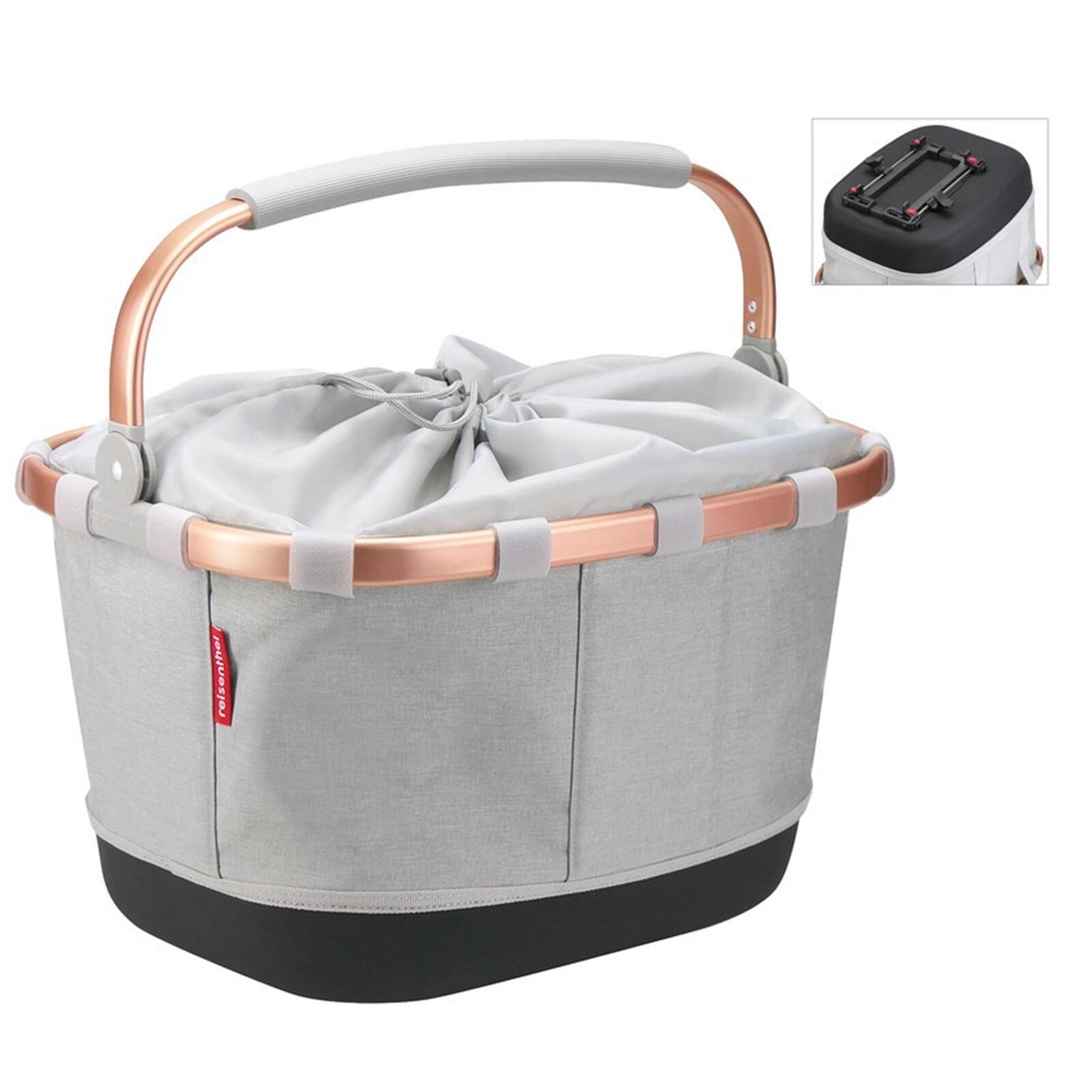 Bikebasket GT per UniKlip2, twist sky rose 1/3