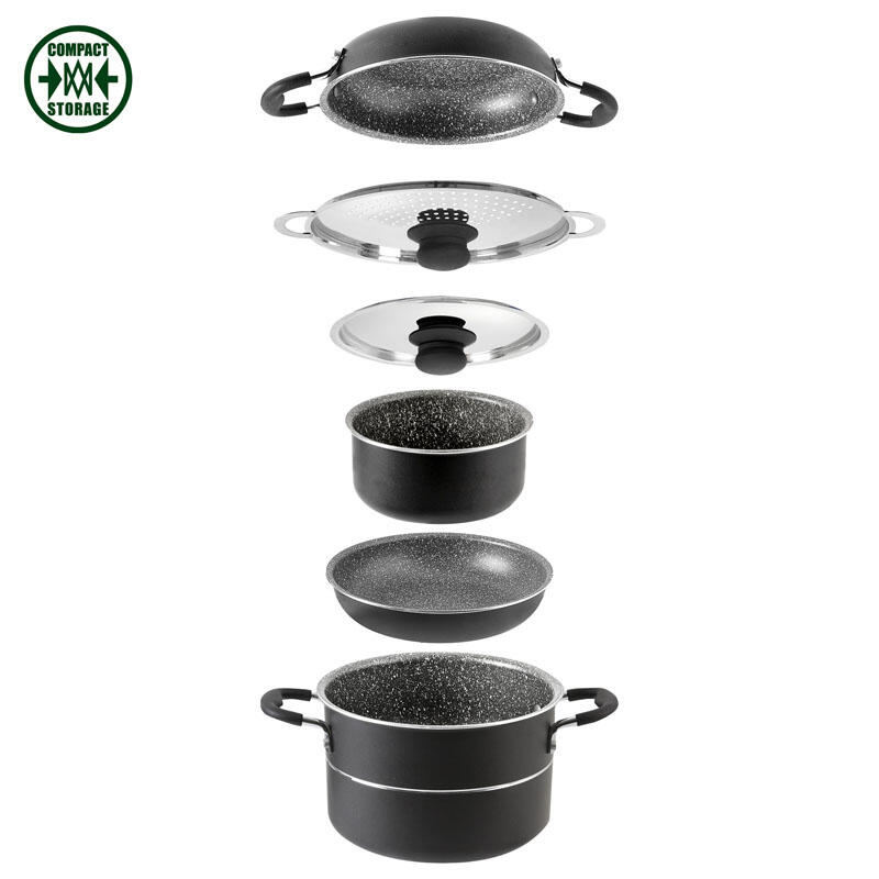 Brunner set de ollas camping 7+1 ø 20 cm pirate 3/7