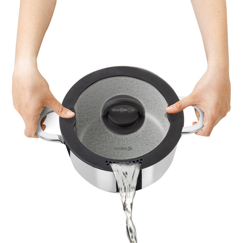 Juego de ollas para camping Academy HIGH NG 7+1 Ø22 cm Outdoor Pot Pan 5/7