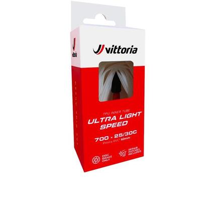 Vittoria Schlauch 28 Ultra Light Speed TPU SV - Sclaverand-Ventil 60mm, 30Gra...