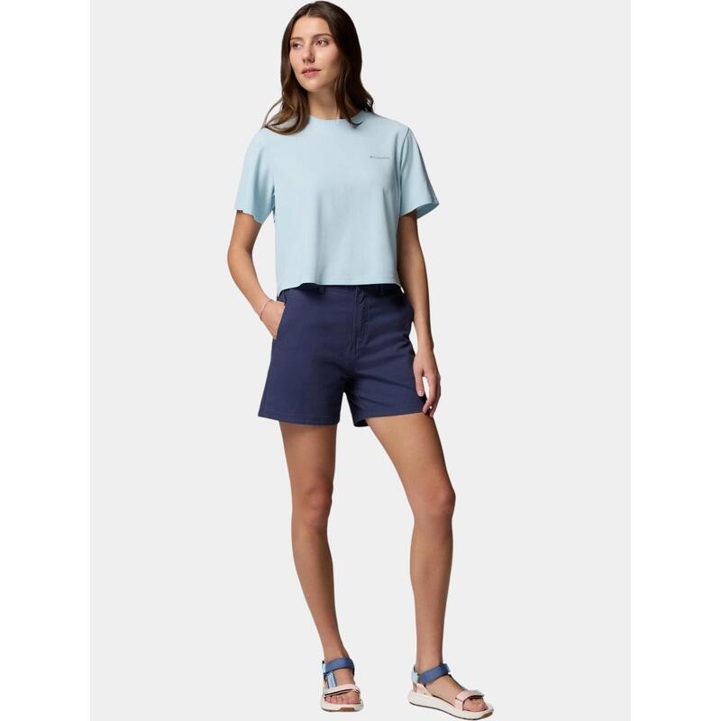 Tricou cu maneci scurte Chill Creek Pique Short Sleeve Tee femei