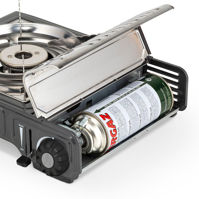 Camping Réchaud à gaz Devil SD NG cartouche de Table Grill 2200 W 4/7
