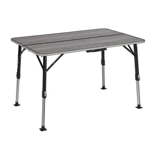 Table de camping pliante ELU Duplit NG réglable en hauteur Alu