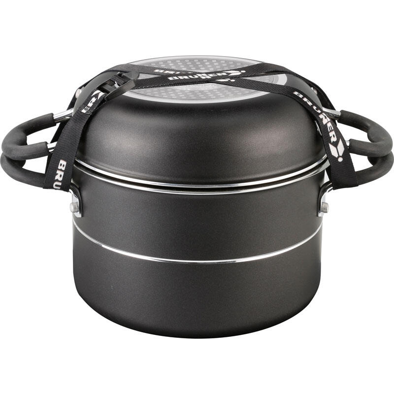 Set di cottura in alluminio Pirata Ø20 Campeggio Pentole Cucina Pentola Padella 4/7