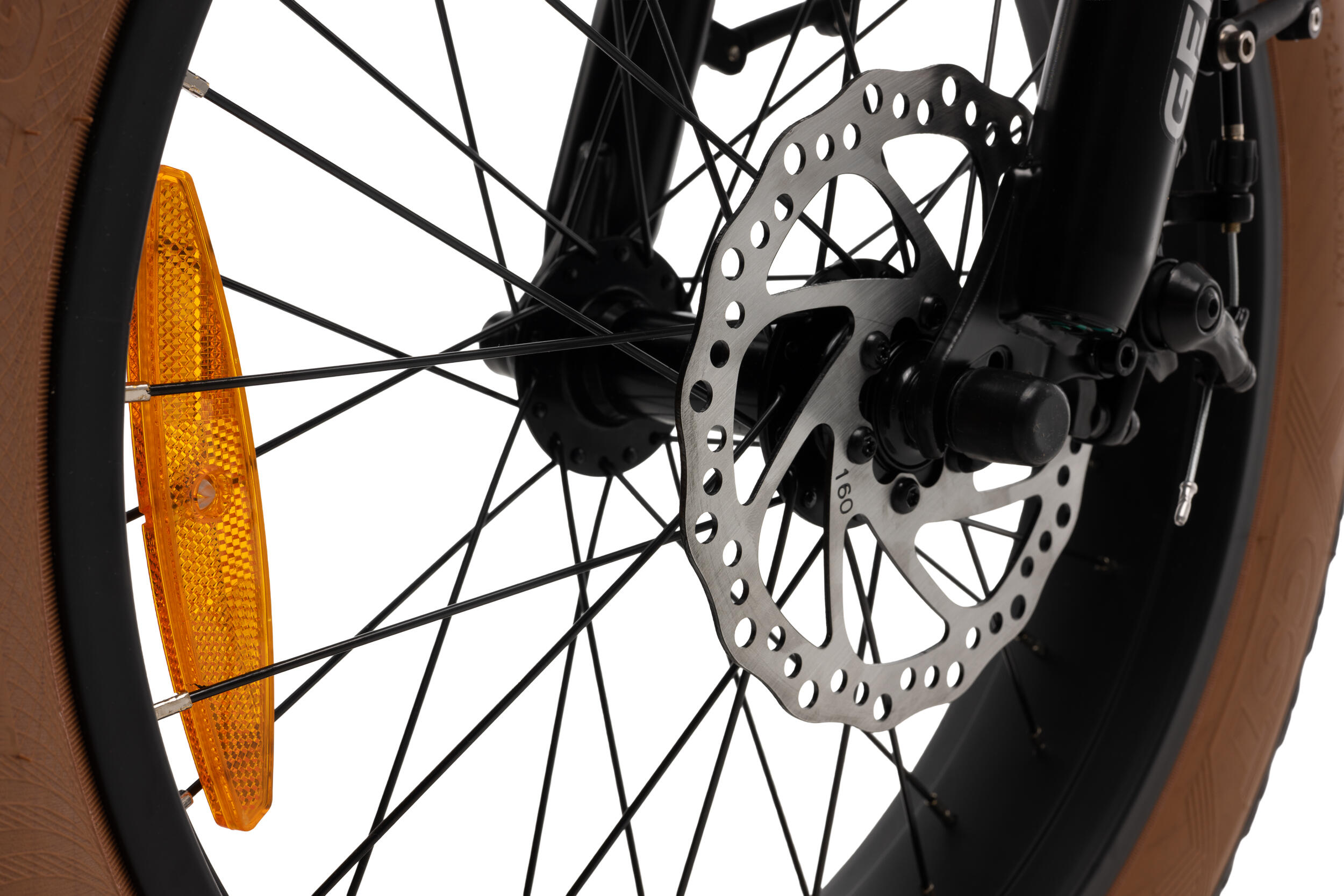 Rower elektryczny GERMINA FAT-BIKE składany 20" 90 km zasięgu 7/7