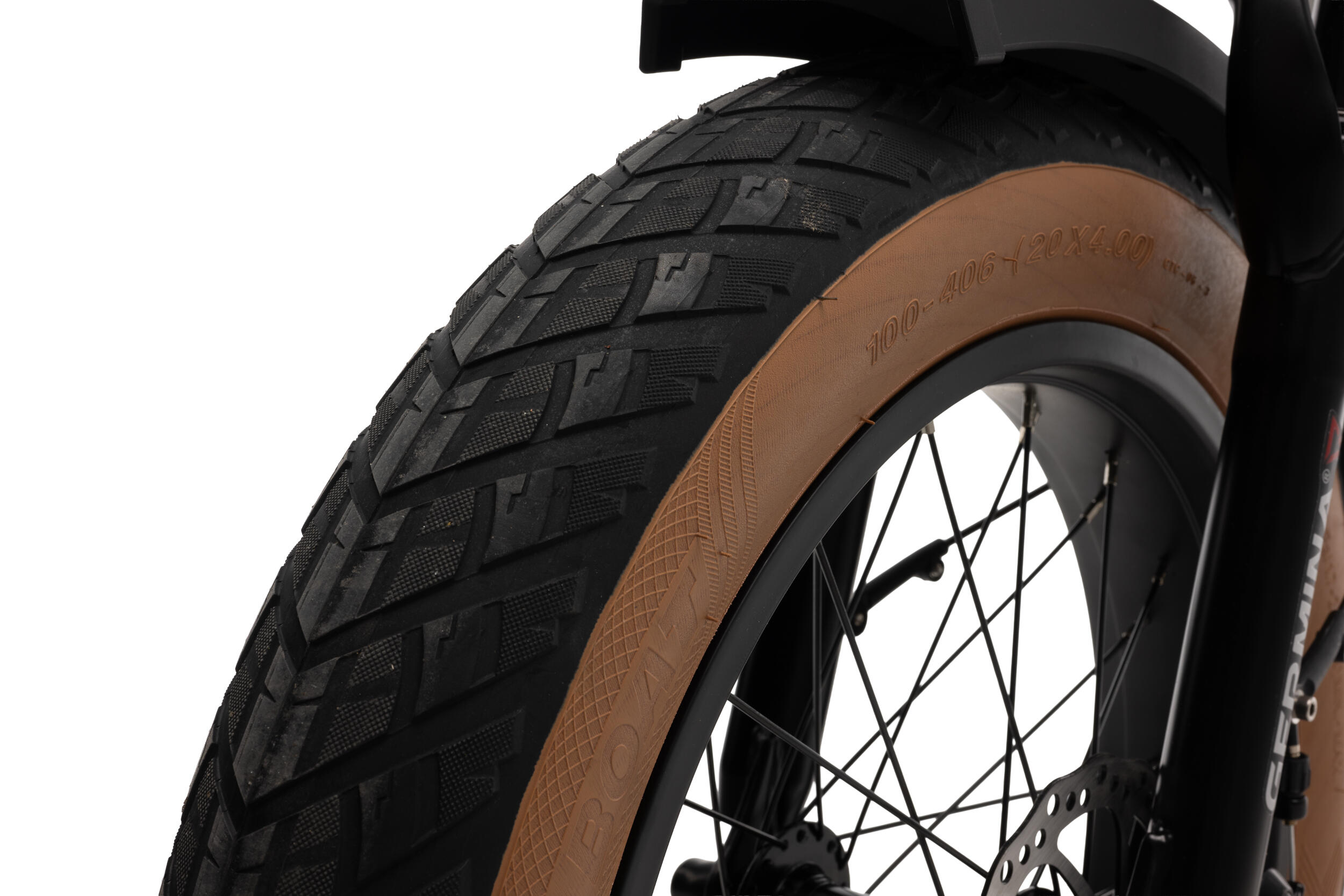 Rower elektryczny GERMINA FAT-BIKE składany 20" 90 km zasięgu 4/7