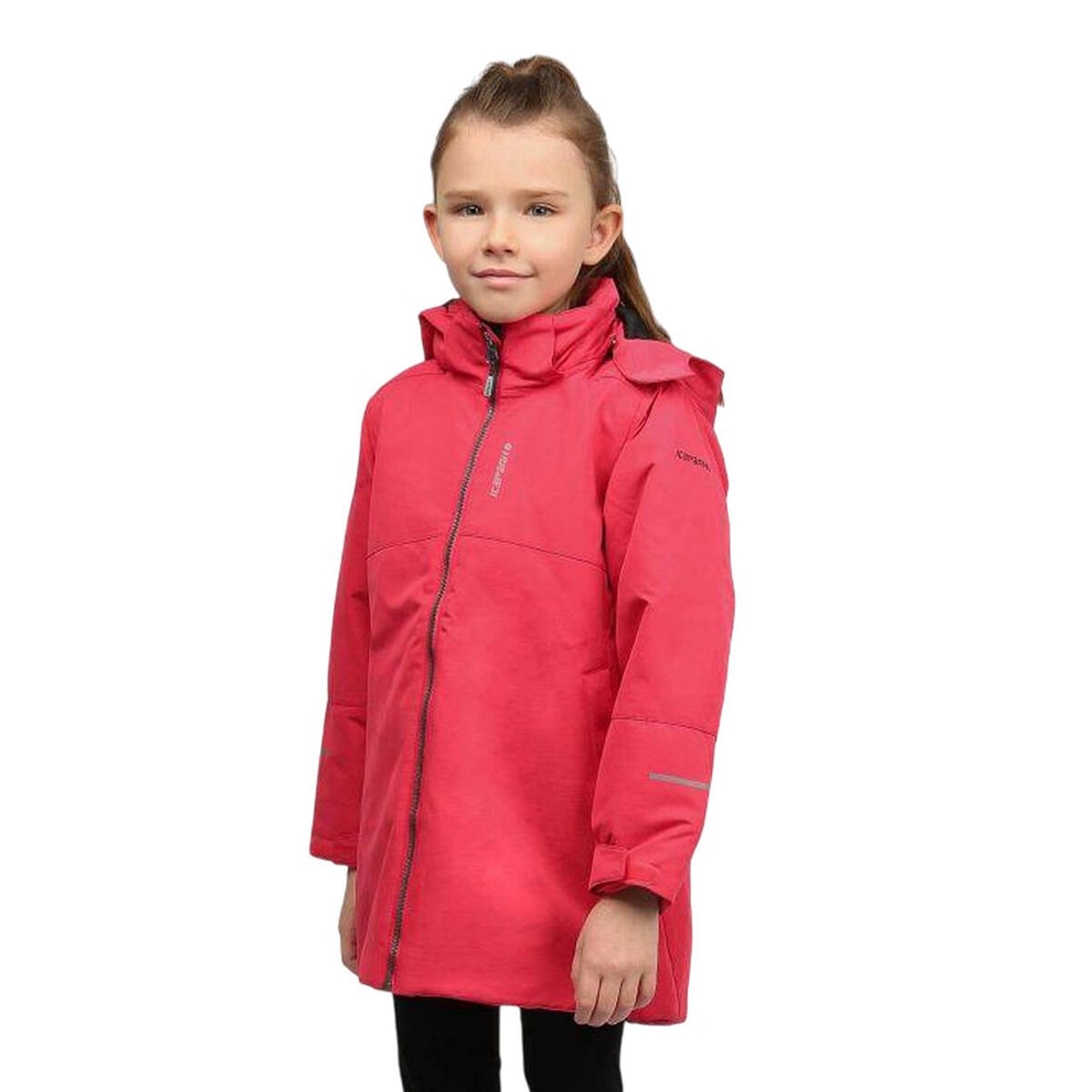 Casaco de Ski Kelley para crianças e jovens (Rosa) 2/6