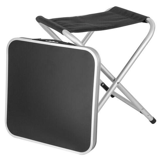 Brunner Sgabello pliable camping noir Hoggy Set