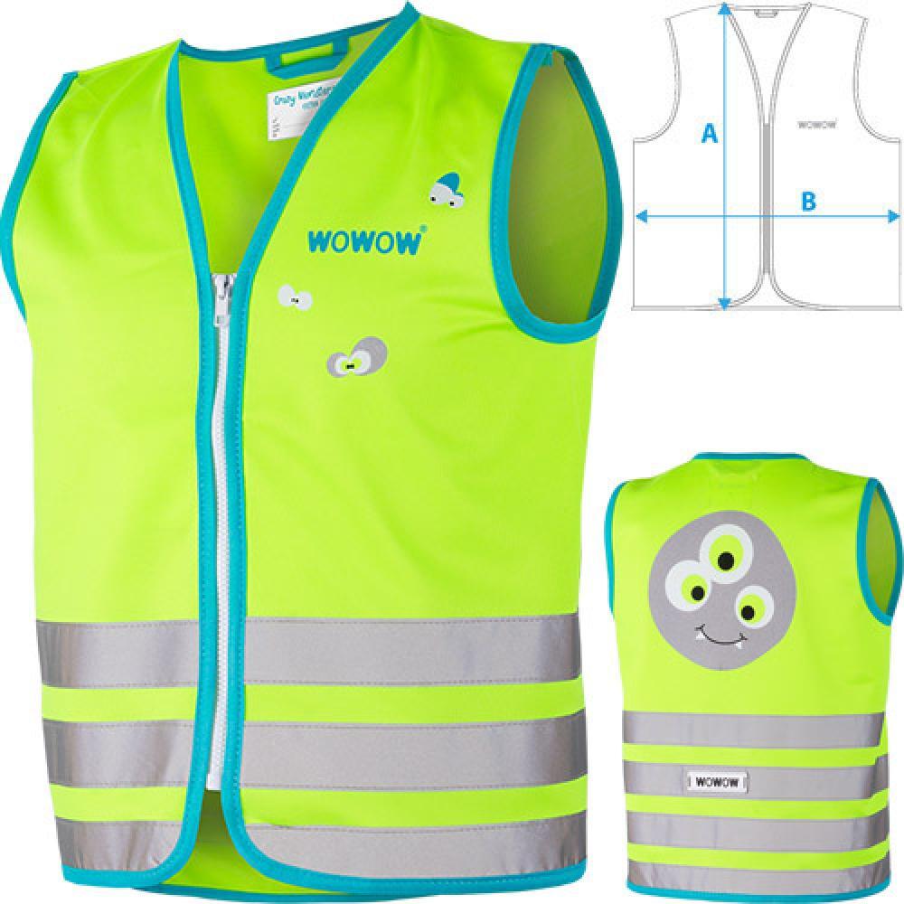 WOWOW Sicherheitsweste Crazy Monster Jacket für Kinder Größe L grün 011966... 2/6
