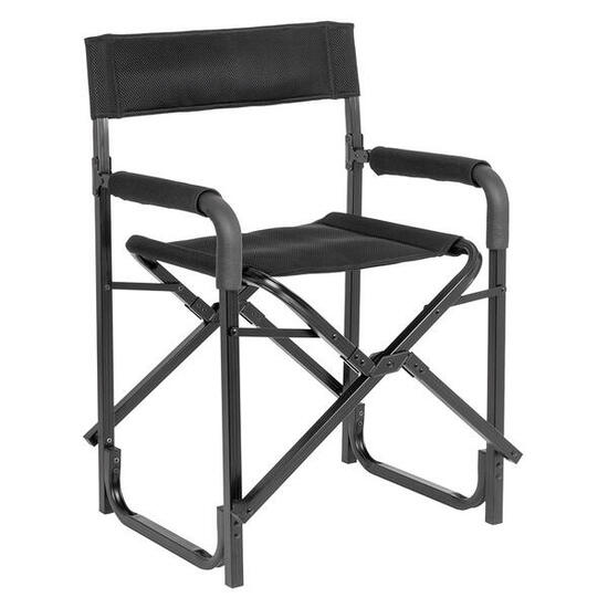 Brunner chaise pliante director 3D camping noire