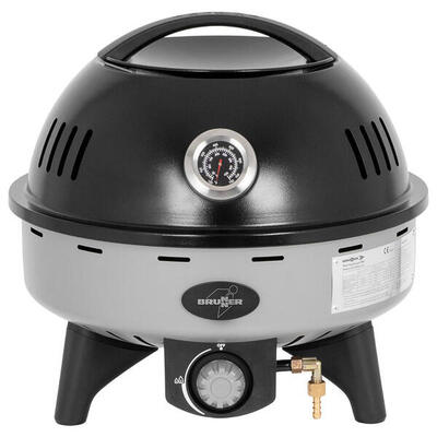 Grill Portatile Gas BBQRUISER LT 30mbar Coperchio con Termometro