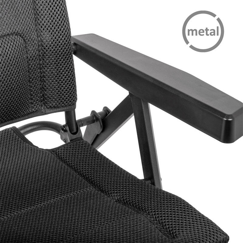 Brunner silla plegable camping rebel pro azul 5/6