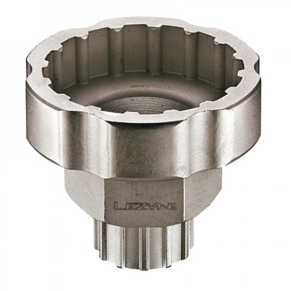 Outil Lezyne pour boîtier de pédalier externe et blocage de cassette, nickel 2/3