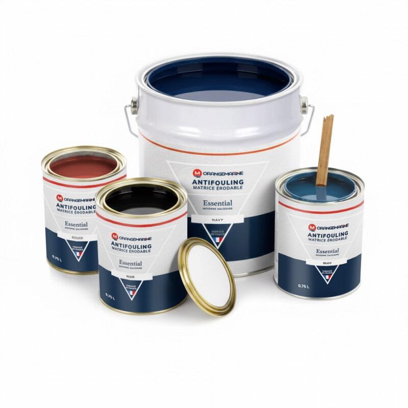Antivegetativa erodibile Essential Orangemarine 0,75 L – scafo barca 3/5
