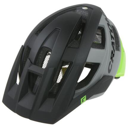 Casque de vélo MTB AllSet noir/citron vert mat