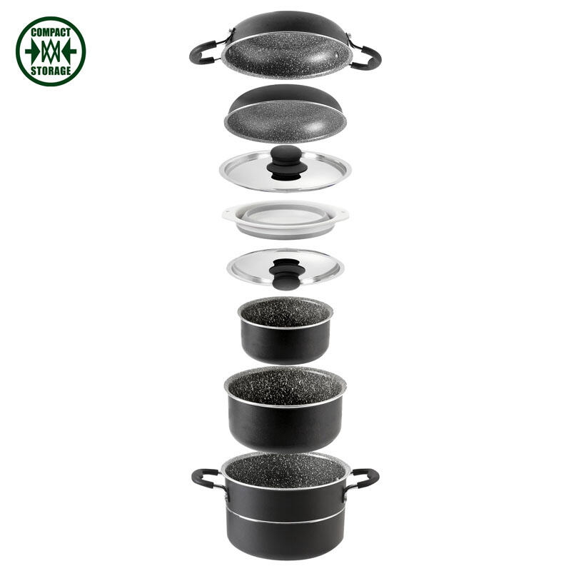 Brunner set de ollas cocina 9+1 ø 24 cm pirate 3/7