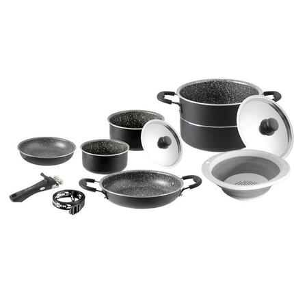 Brunner Pirate 9+1 Ø 22 - pannenset (10 delig)
