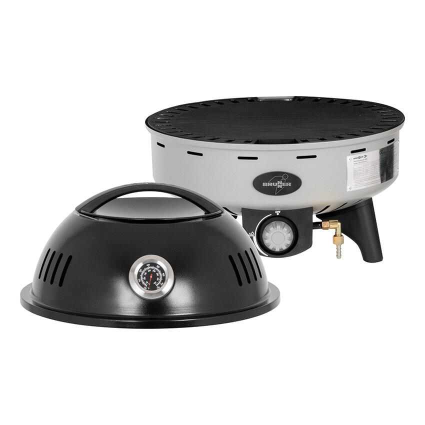 Brunner Devil BBQruiser HT Reversible Grid 30 - draagbare gasbarbecue 30mbar 3/7