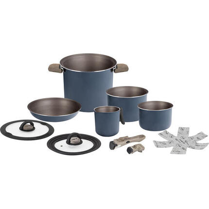 Brunner Camping Kochgeschirr Set Torralta Ø 18 - Ø 22 cm
