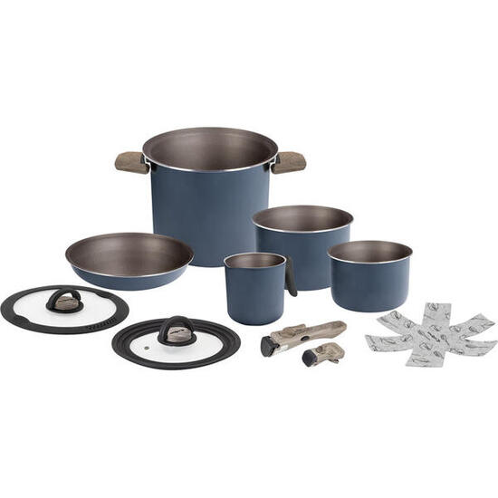 Brunner Camping Kochgeschirr Set Torralta Ø 18 - Ø 22 cm