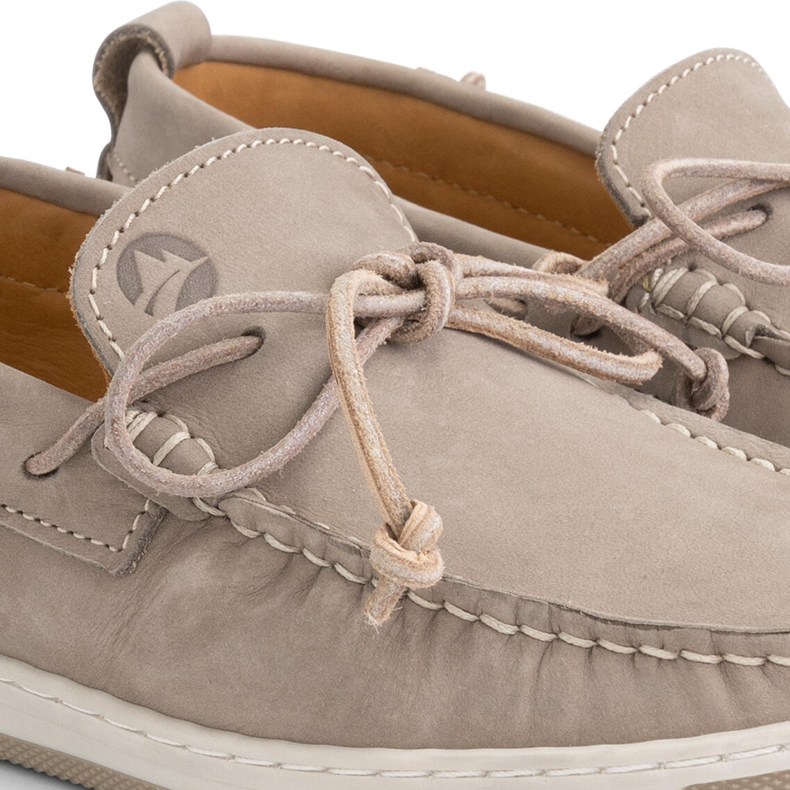Falmouth Donna - Scarpe da barca - Nabuk - Grigio 7/7