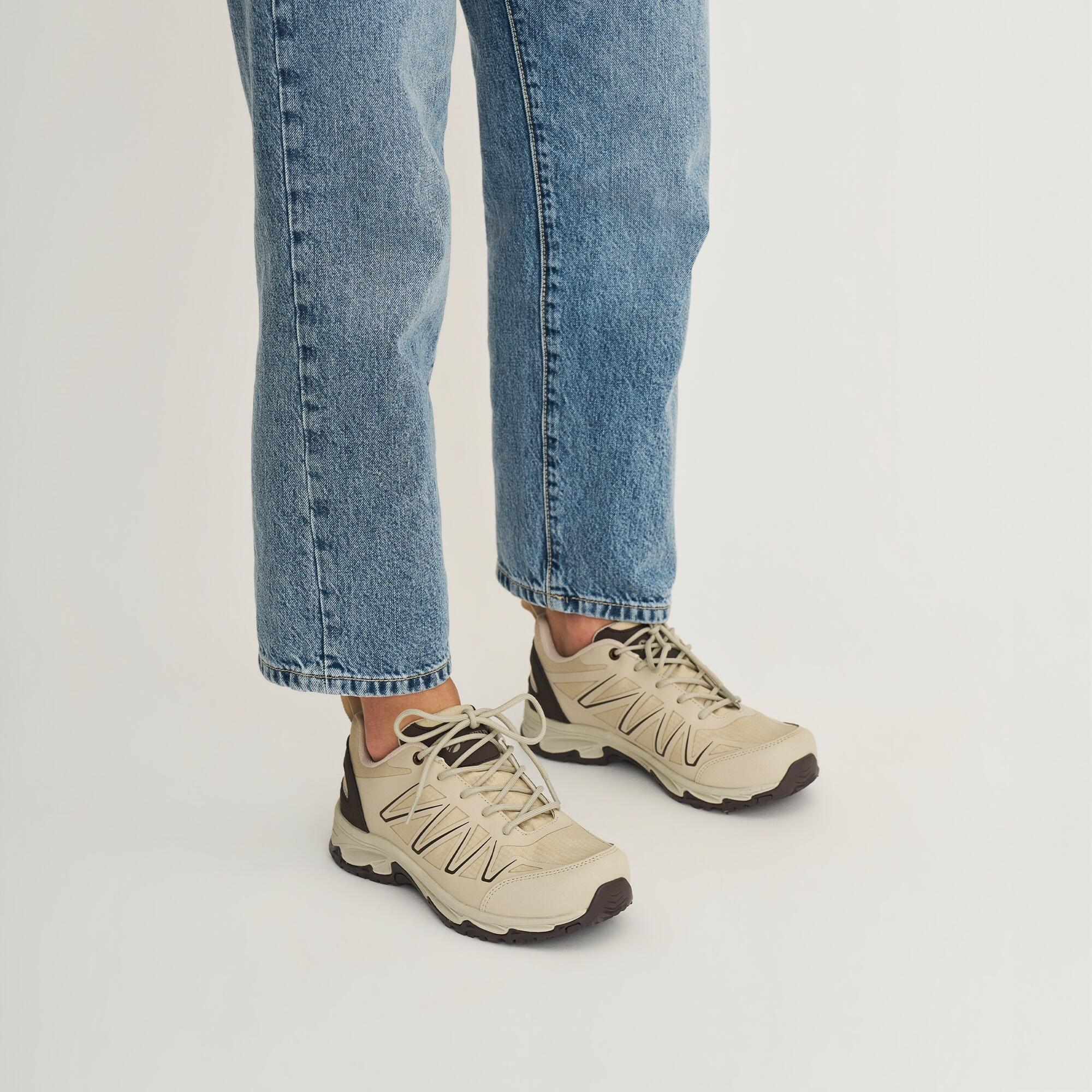 Nysted Mujer - Zapatillas de senderismo bajas - Impermeable - Arena 6/6