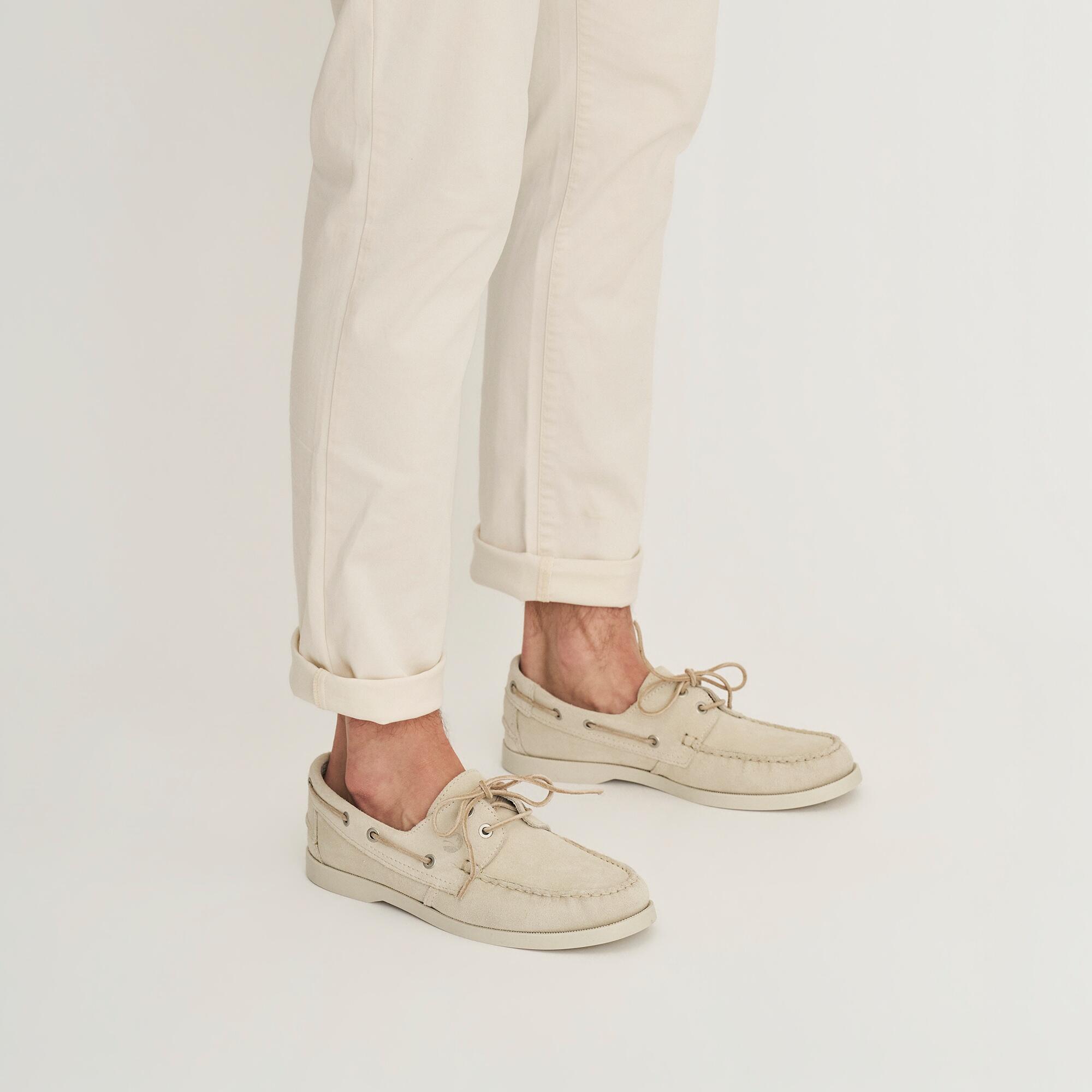 Krokvag Uomo - Scarpe da barca - Camoscio - Sabbia 6/6