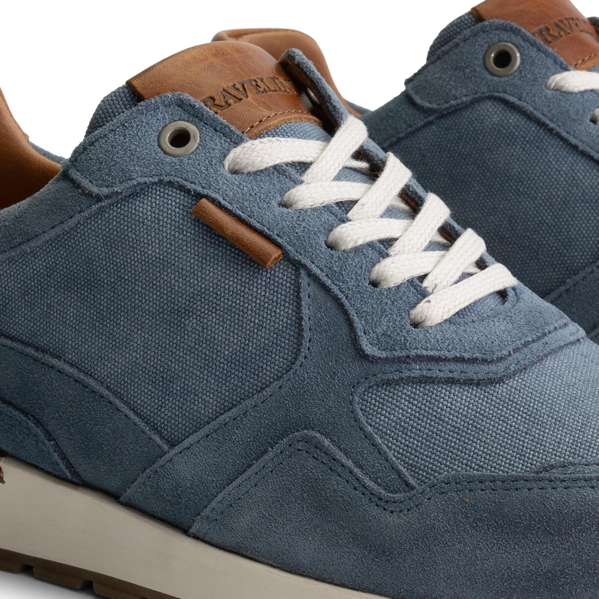 Newberry Hombre - Zapatillas - Lona y ante - Azul 7/7