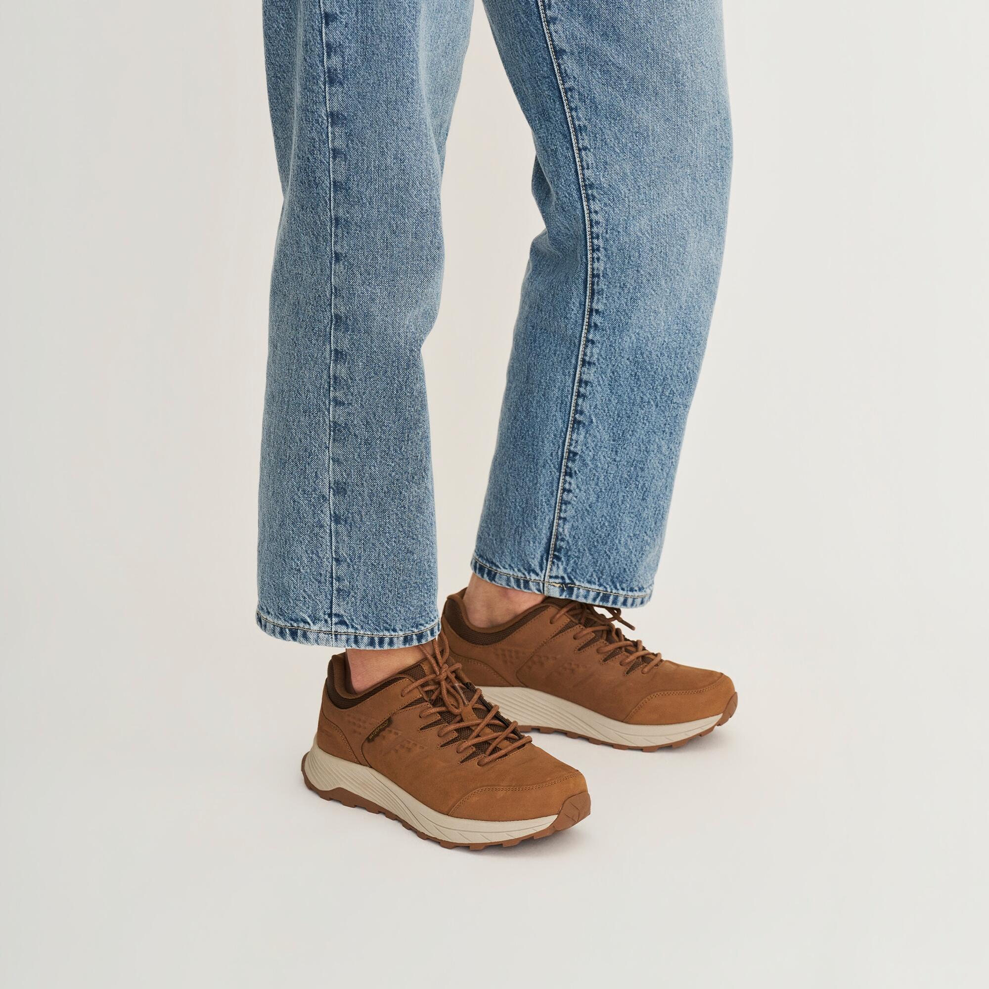 Stege Femme - Chaussures de randonnée basses - Imperméable - Cognac 6/6