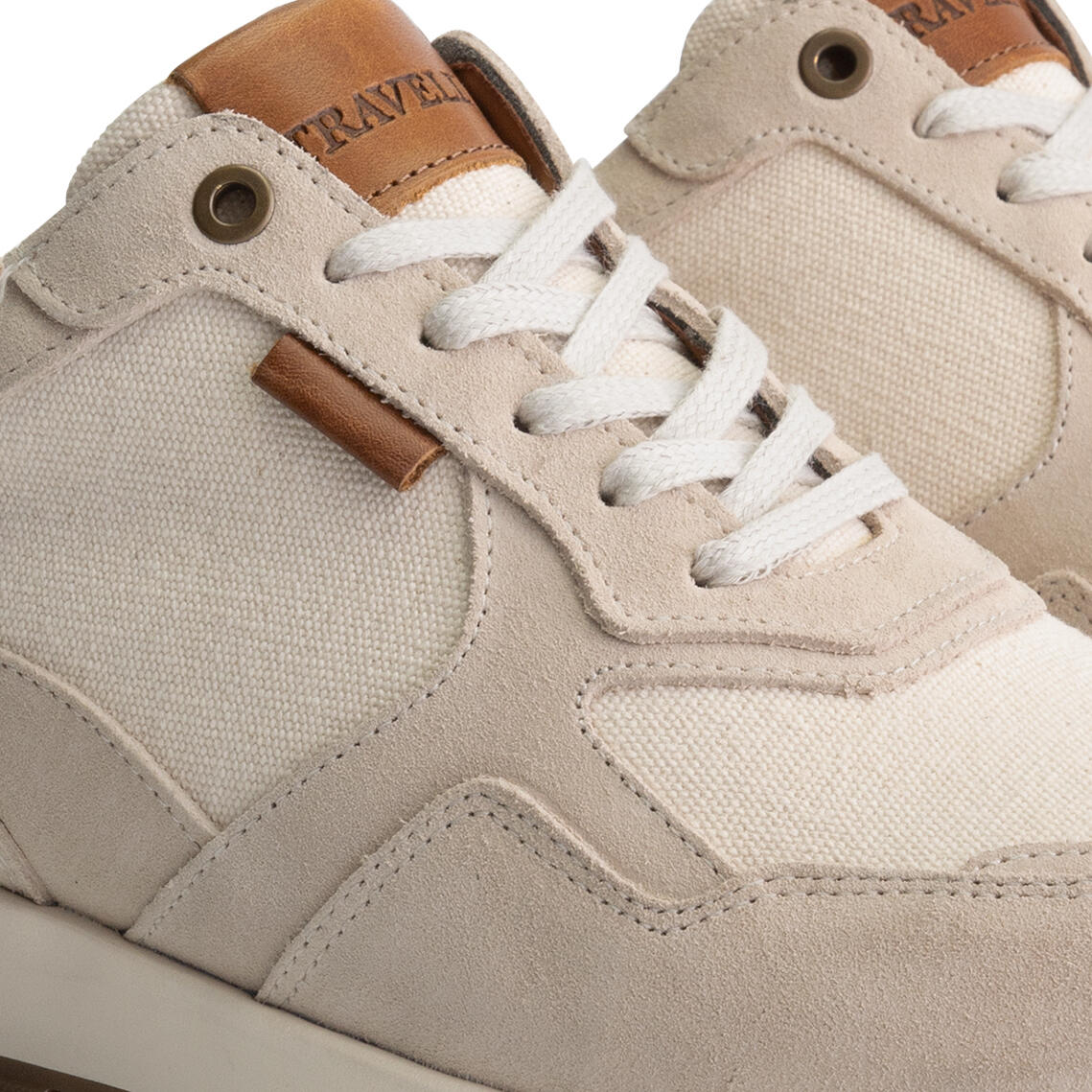 Newberry Hombre - Zapatillas - Lona y ante - Blanco 7/7