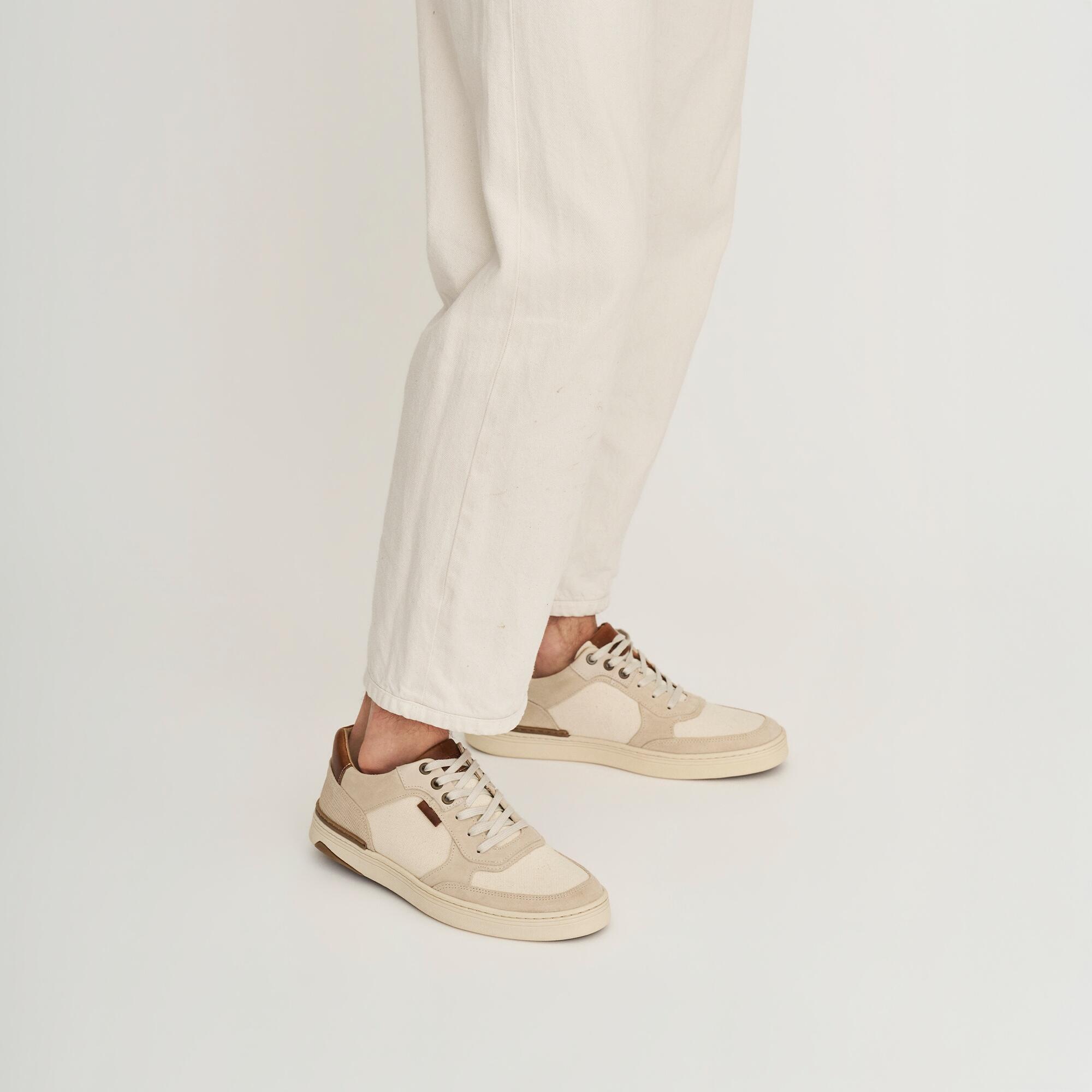 Bromley Hombre - Zapatillas - Lona y ante - Blanco 7/7
