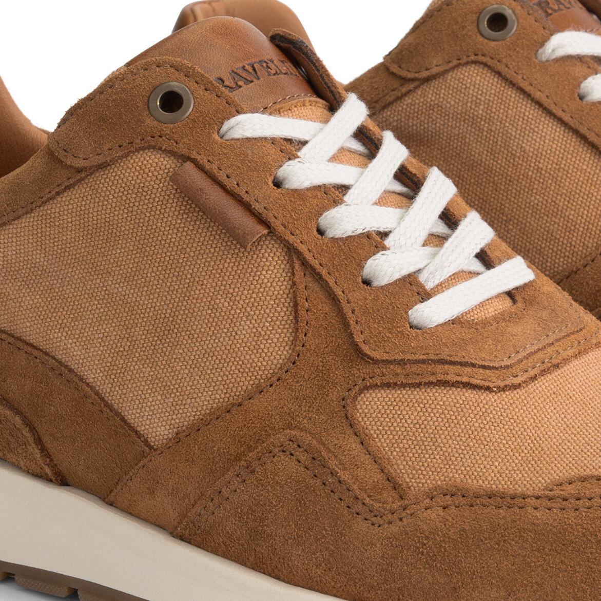 Newberry Hombre - Zapatillas - Lona y ante - Cognac 7/7