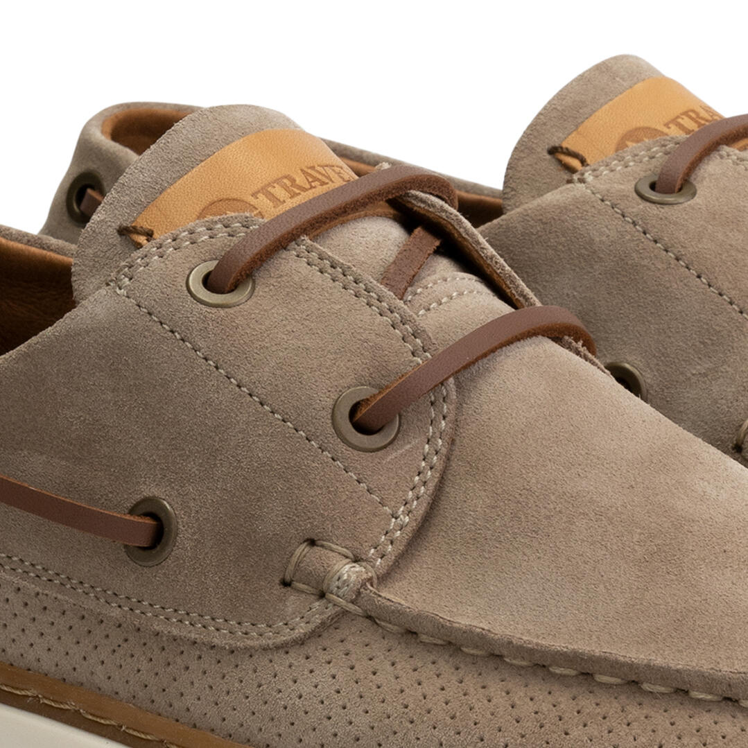 Shipton Uomo - Scarpe stringate - Camoscio - Sabbia 7/7