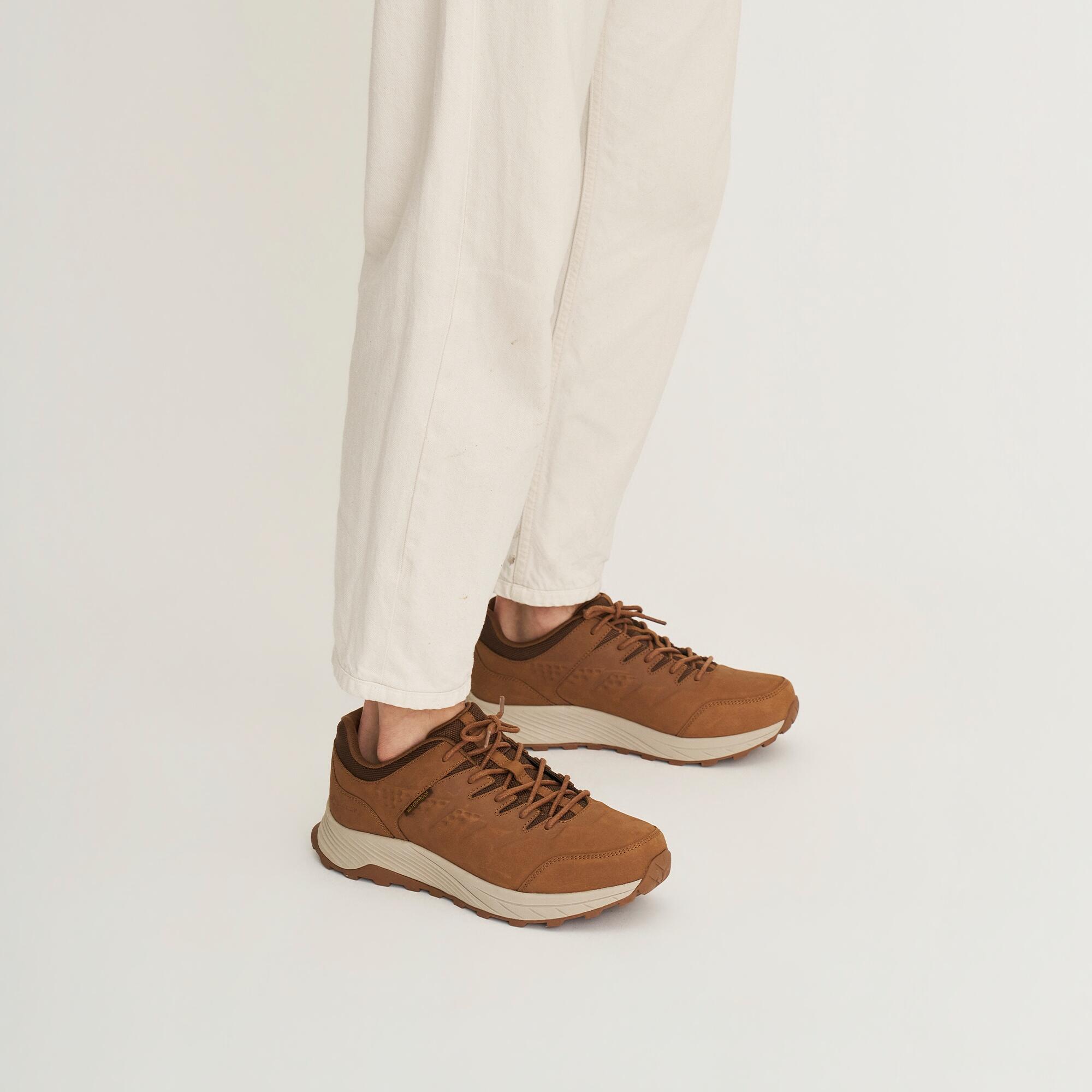 Skagan Uomo - Scarpe da trekking basse - Impermeabile - Cognac 6/6