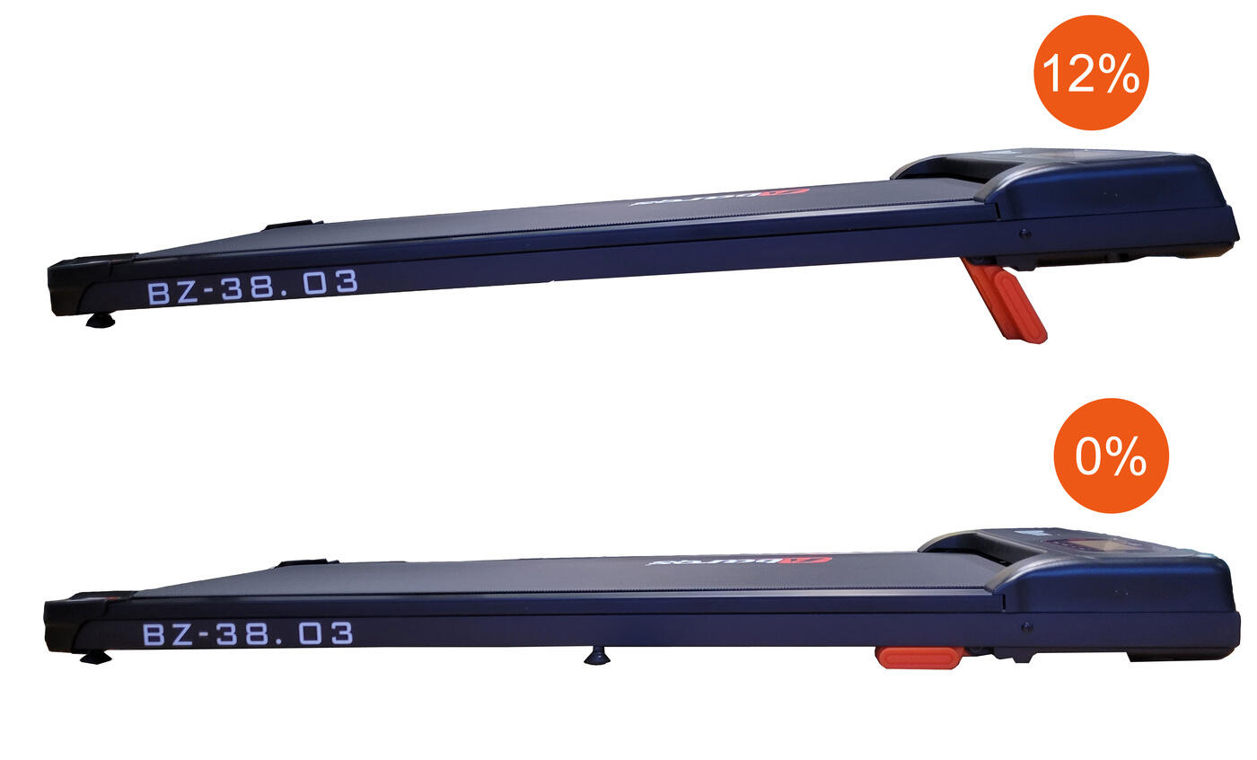 Bieżnia treningowa elektryczna walking pad AbarQs fitness BZ-3803.D 3/7
