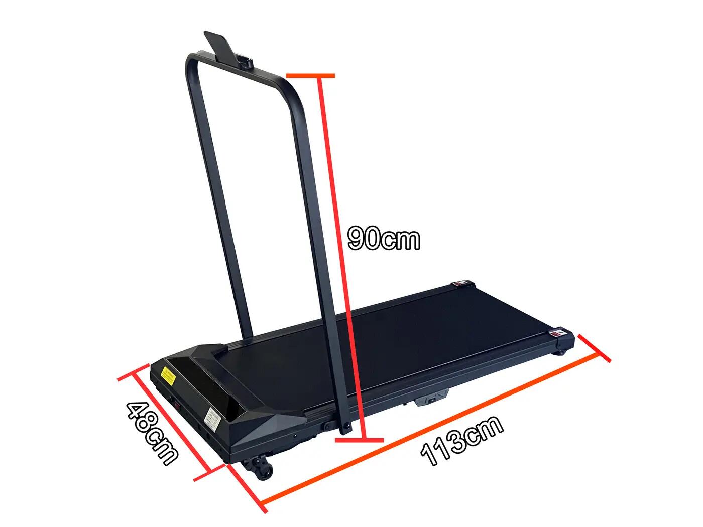 Bieżnia treningowa elektryczna walking pad AbarQs 38.40.S 4/6