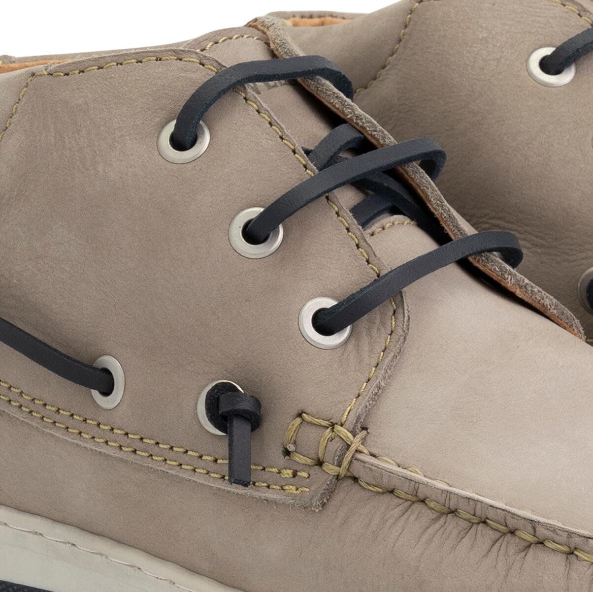 Maenporth Donna - Scarpe stringate medie - Pelle - Grigio 7/7