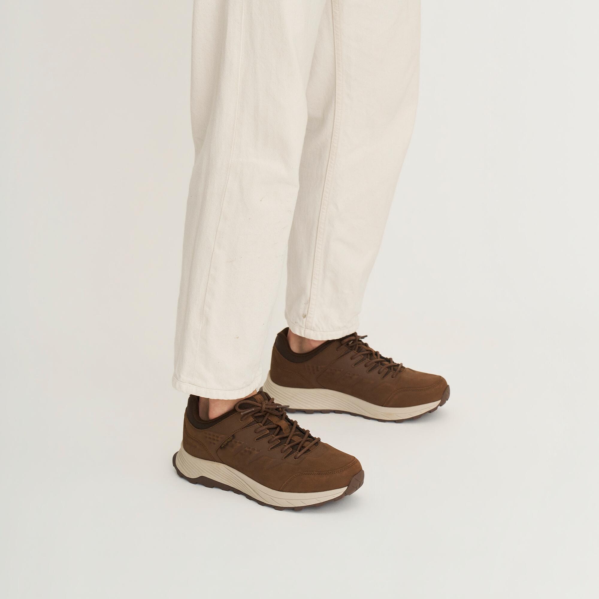 Skagan Herren - Niedrige Wanderschuhe - Wasserdicht - Dunkelbraun 6/6